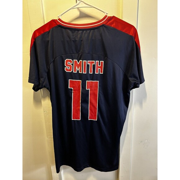 Team USA Soccer #11 SMITH World Cup Jersey Dark/ Navy Blue Sz Women’s Large - Picture 3 of 6